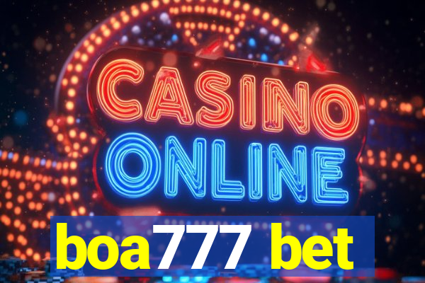boa777 bet